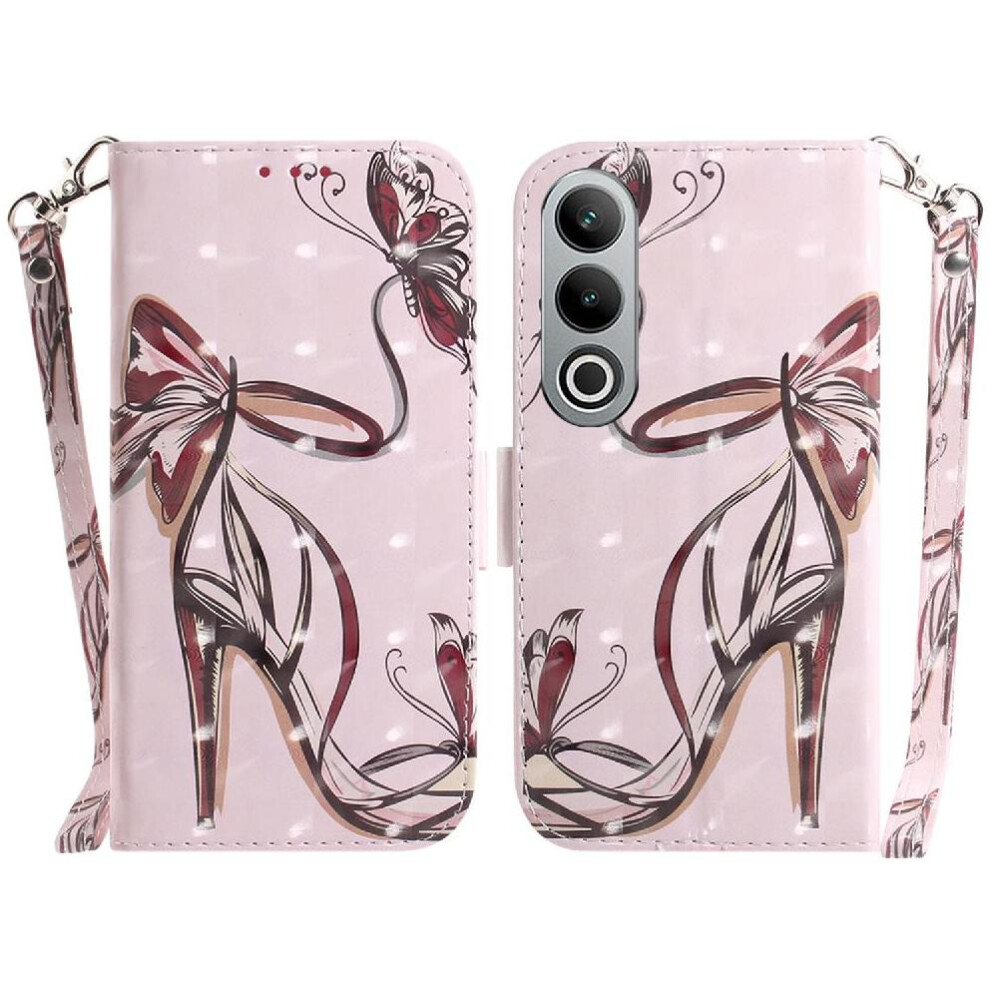 (C6) 3D Painted Protective Case For Oneplus Nord Ce4 5G Pu Leather Card Slots Magnetic Closure Wallet Lanyard 764563444830