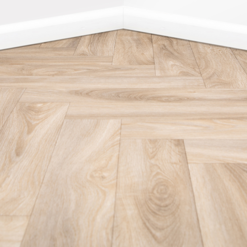 (2m, 7m) Sunbeam Herringbone Vinyl Lino Roll Flooring