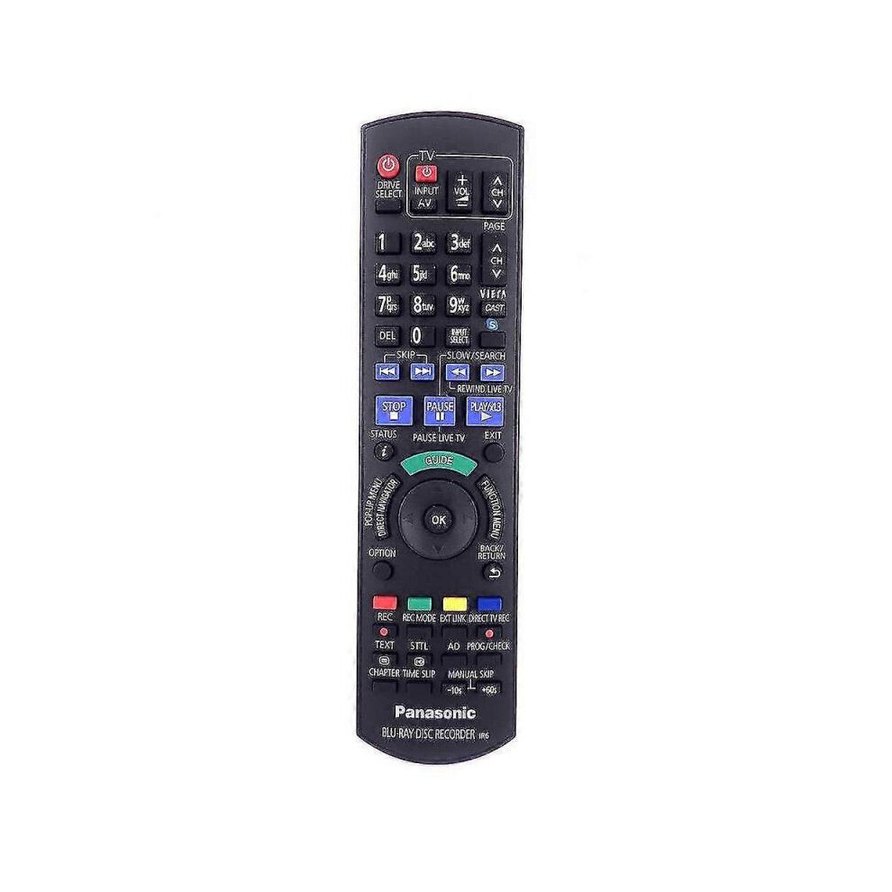 Replace N2qayb000614 For Panasonic Blu-Ray Disc Recorder Ir6 Remote Control 5004229708322