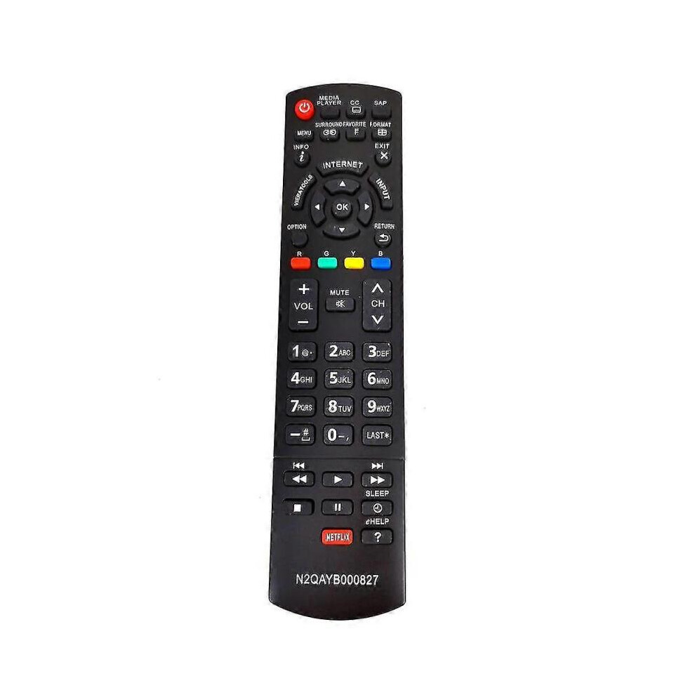 Replacement N2qayb000827 For Panasonic Lcd Hdtv Remote Control Tc-P42s60 Tc-P50s60 Tc-P55s60 Tc-P65s 5004229708339