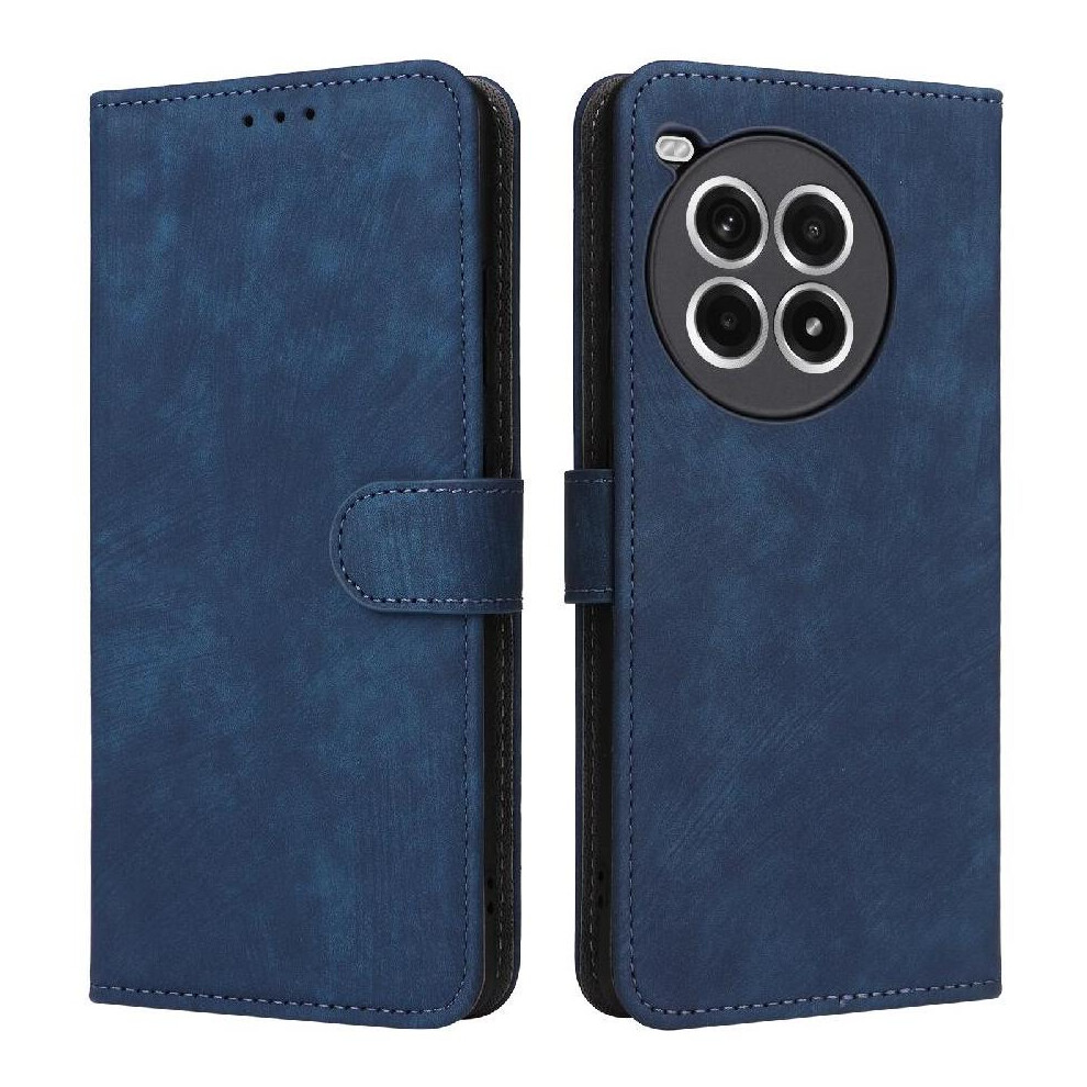 (Blue) Case For Oneplus Ace 3 Pro Magnetic Closure Rfid Blocking Flip Folio Wallet Pu Leather Card Slots Cover Blue 764563445554