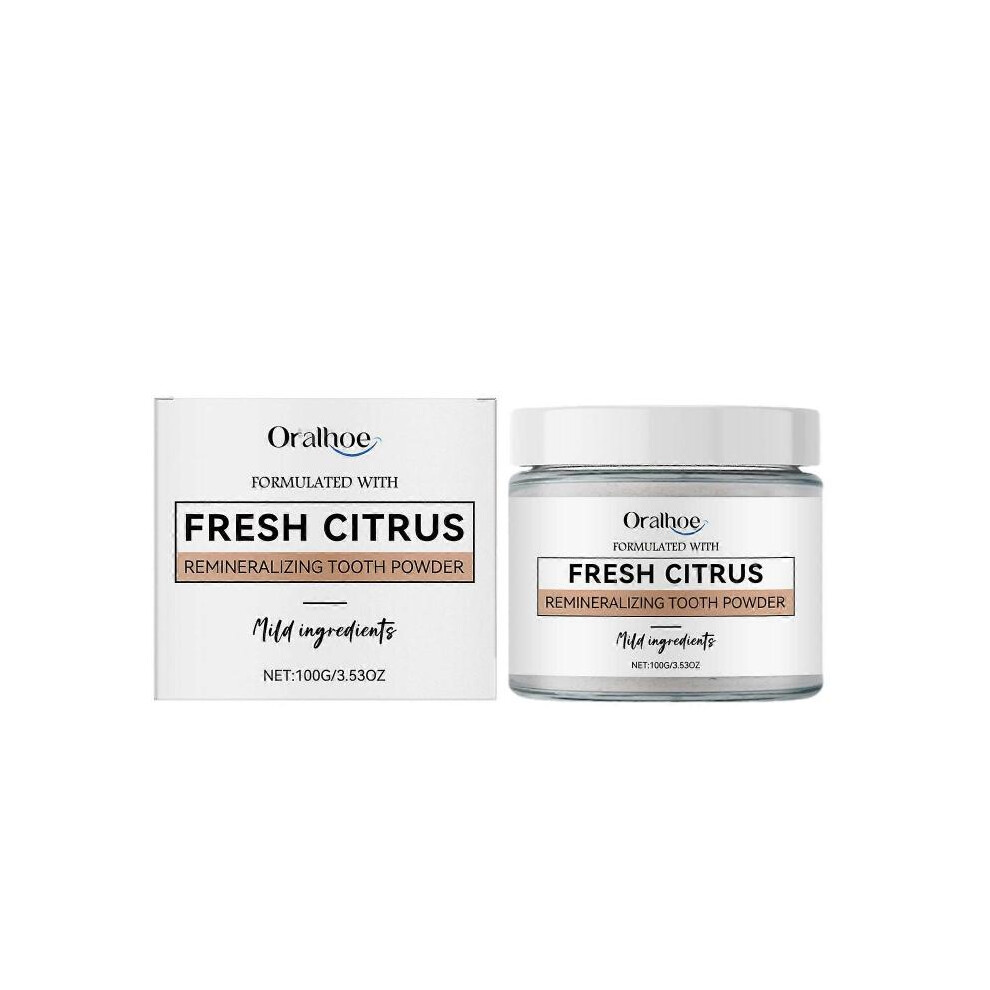 Tooth care powder Daily care teeth cleaning fresh clean teeth cleaning Gentle care teeth cleaning powder
