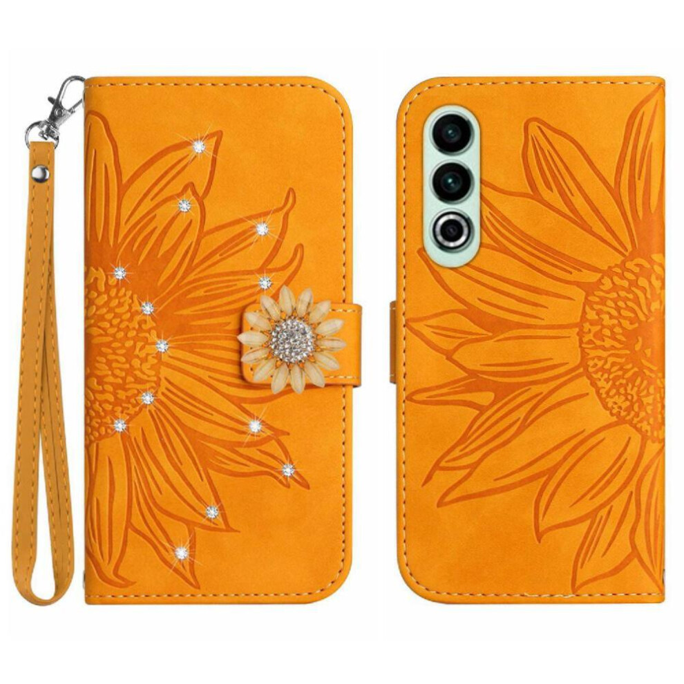 (Yellow) Case For Oneplus Nord Ce4 Shockproof Tpu Shell Card Holder Flip Wallet Credit Card Pu Leather Flip Cover Yellow 764563446452