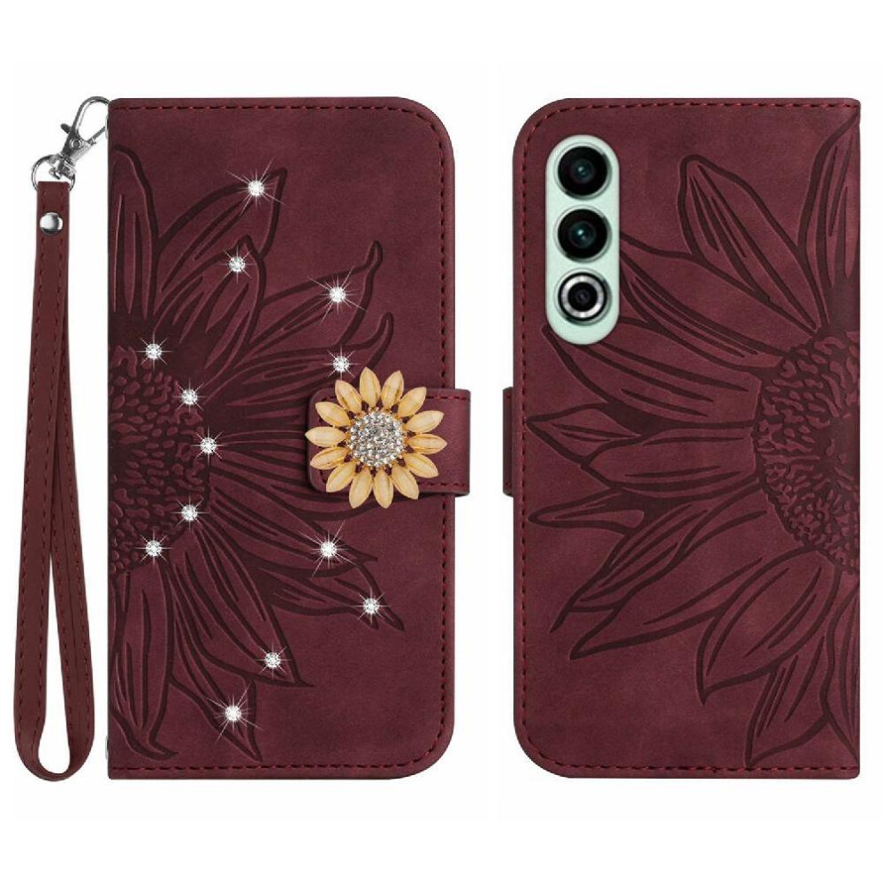 (Brown) Case For Oneplus Nord Ce4 Shockproof Tpu Shell Card Holder Flip Wallet Credit Card Pu Leather Flip Cover Brown 764563446445
