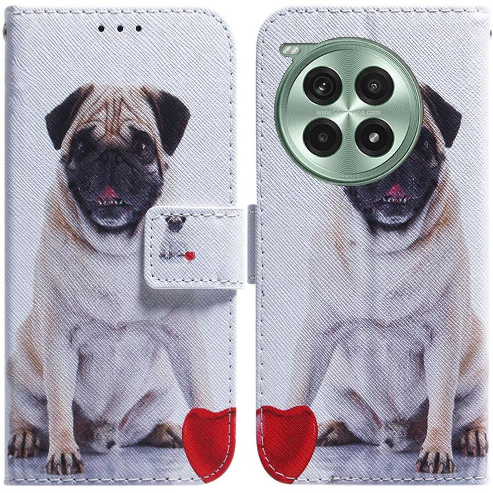 (C5 ) Flip Case For Oneplus Ace 3 Pro Wallet Painted Pu Leather Card Slots Magnetic Closure 764563447015