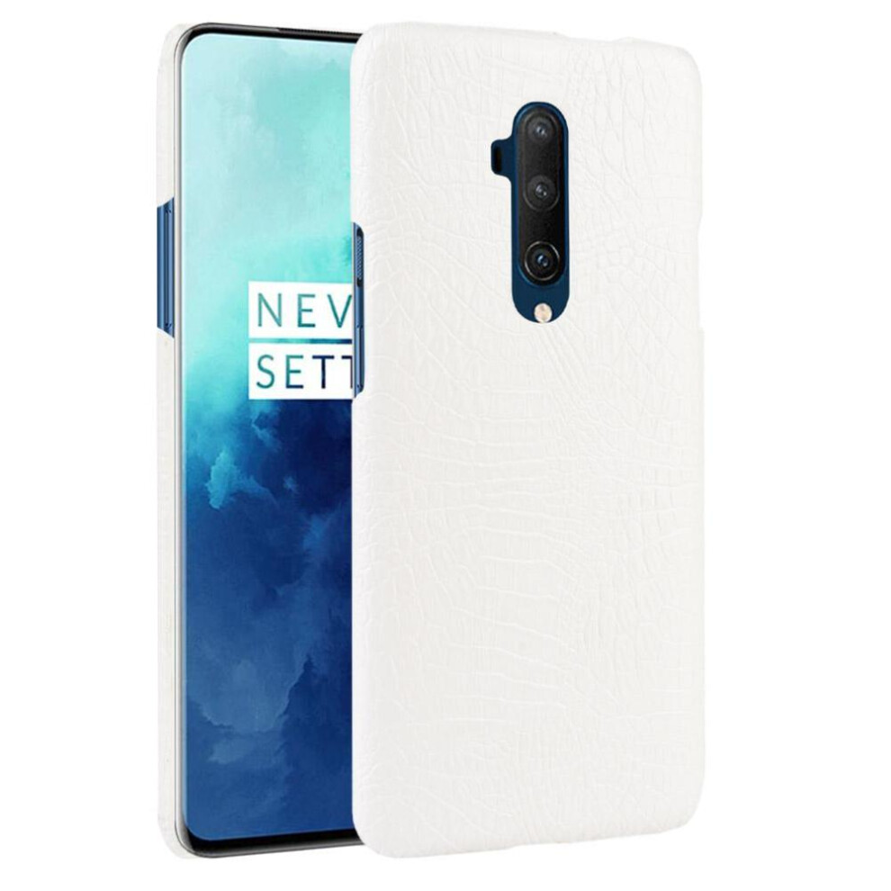 (White) Stylish Classic Case For Oneplus 7T Pro Classic Alligator Fashion Anti Scratch Protective Cover Compatibility White 764563447305