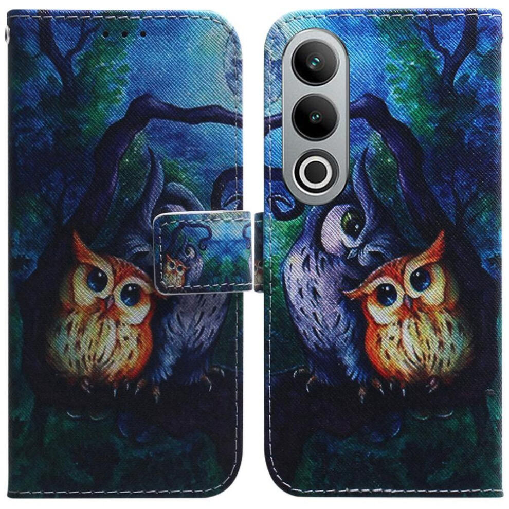 (C2) Flip Case For Oneplus Nord Ce4 5G Wallet Card Slots Magnetic Closure Painted Pu Leather 764563447510