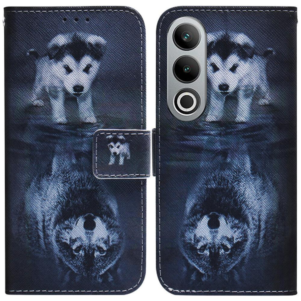 (C7 ) Flip Case For Oneplus Nord Ce4 5G Wallet Card Slots Magnetic Closure Painted Pu Leather 764563447565