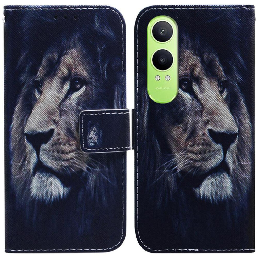 (C6) Flip Case For Oneplus Nord Ce4 Lite 5G Wallet Card Slots Painted Pu Leather Magnetic Closure 764563447640