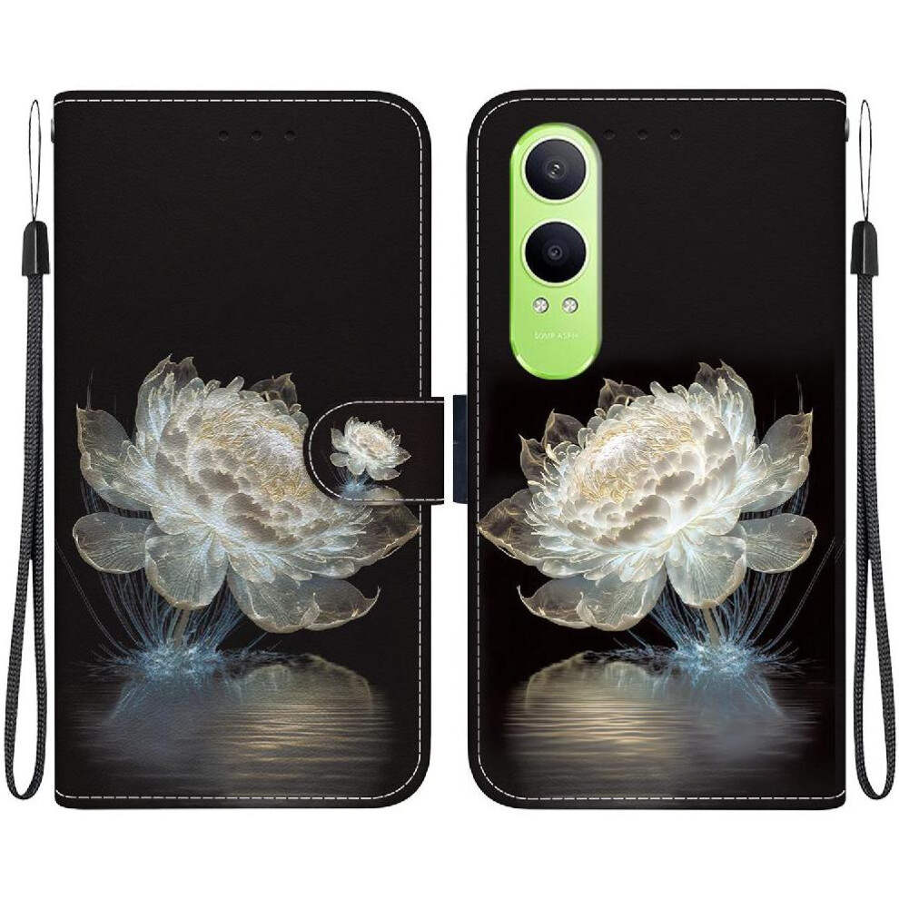 (C3 ) Case For Oneplus Nord Ce4 Lite 5G Card Slots Magnetic Closure Pu Leather Wallet Butterfly Flower Painted 764563447701