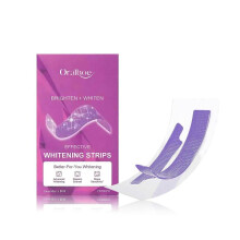 Purple tooth patch Gentle deep cleaning teeth stains care oral shiny fresh portable tooth patch