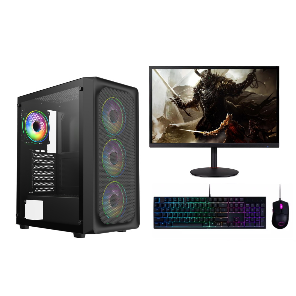 Fcs Fast Gaming Pc Bundle Core I5-6Th Gen 16Gb Ddr4 1Tb Ssd Rtx 3050 Windows 11