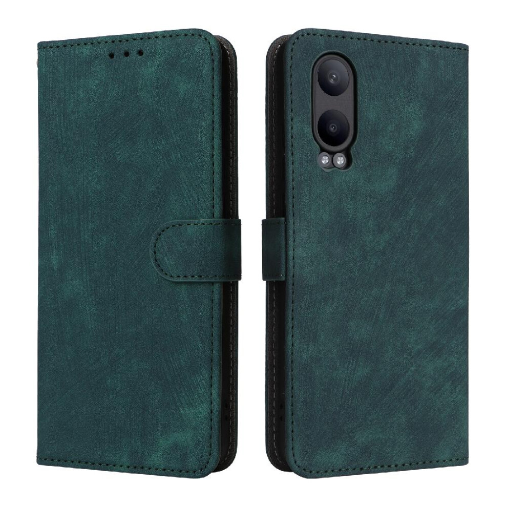(Green) Case For Oneplus Nord Ce4 Lite 5G Flip Folio Wallet Magnetic Closure Card Slots Cover Pu Leather Rfid Blocking Green 764563449637