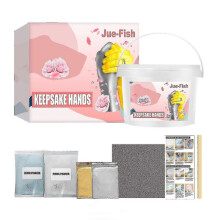 Alg Hand Casting Kit - Diy Plaster Statue Molding Kit, Unique Anniversary, Birthday, Wedding Gift - Baby Hand And Feet Mold
