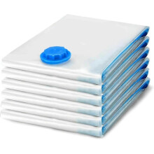 Large Travel Vacuum Bag Compression Zipper Storage | 50x70cm Storage Bags Vacuum