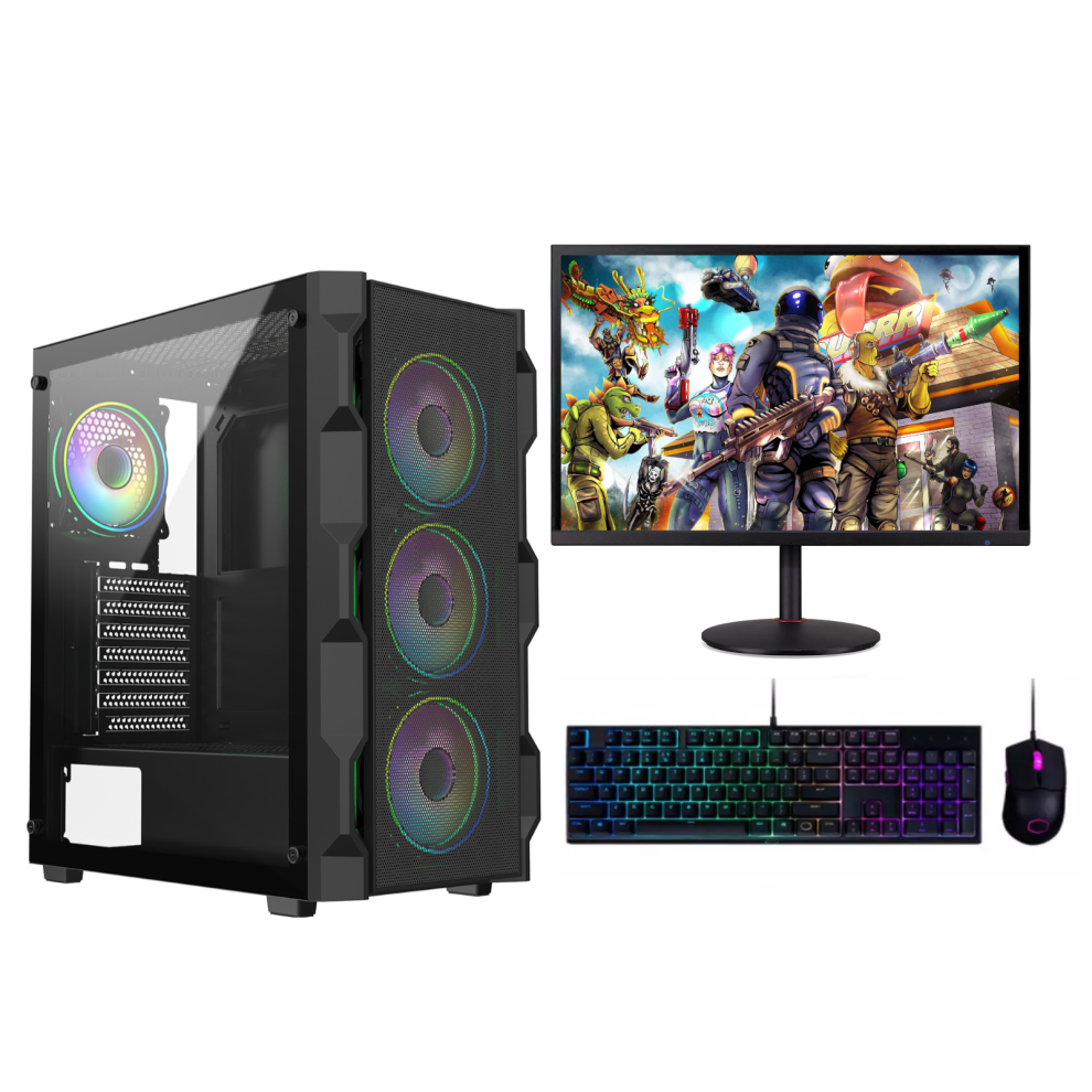 Fcs Fast Gaming Pc Bundle Core I5-6Th Gen 16Gb Ddr4 1Tb Ssd Rtx 3050 Windows 11