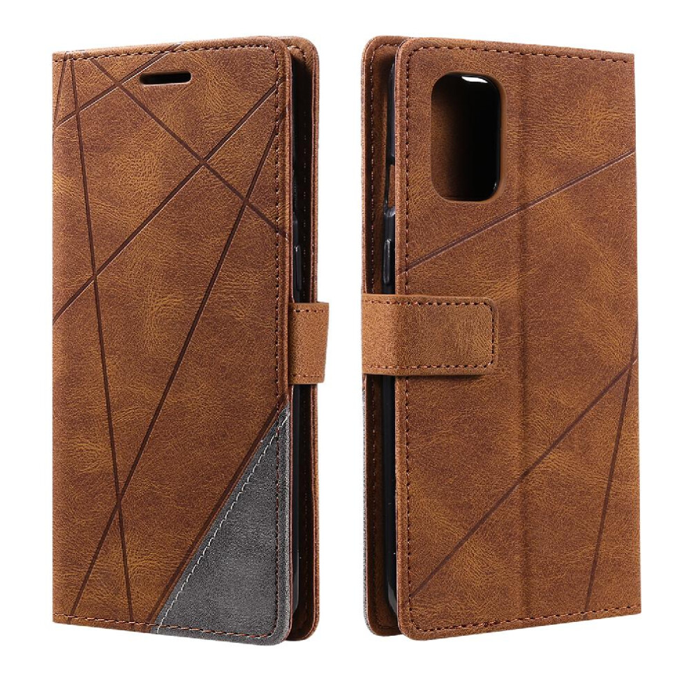 (Brown) Case For Oneplus 8T Shockproof Pu Leather Wallet Flip Folio Card Holder Kickstand Magnetic Brown 764563454600