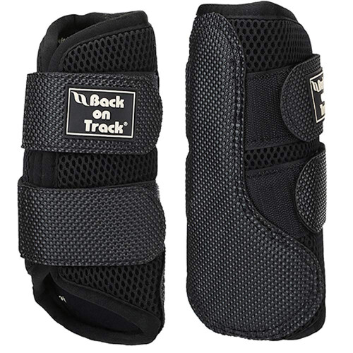Back on Track Splintst?vler (Brush Boot) Farve: Sort St?rrelse: M (20800002)