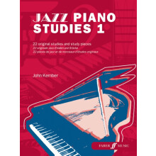 Jazz Piano Studies 1 by By composer John Kember Paperback Book