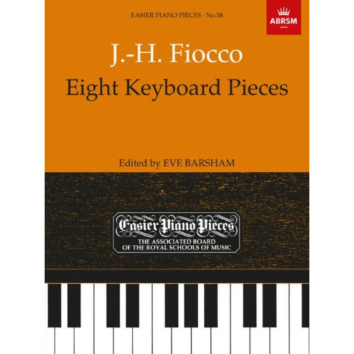 Eight Keyboard Pieces by Edited by Eve Barsham Other Book