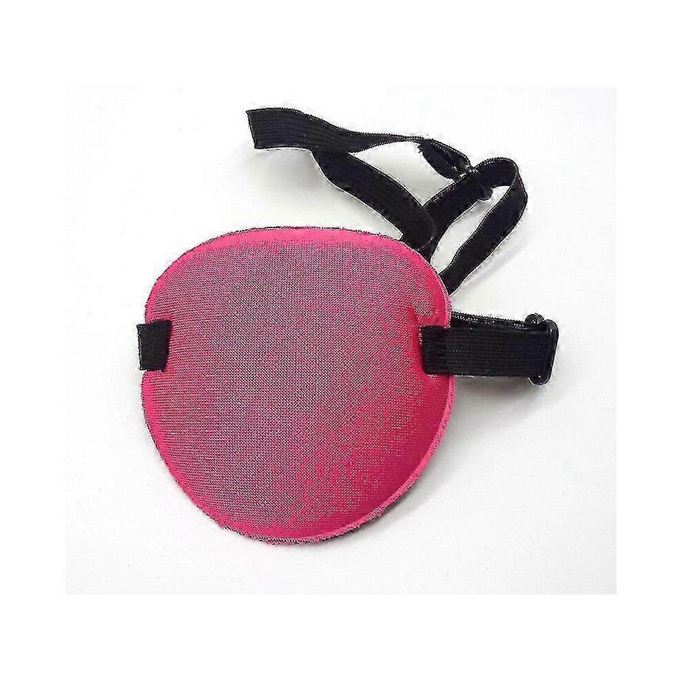 Red (Rose ) Adult Eye Patch Medical Concave Foam Padded Adjustable Washable Eyeshades