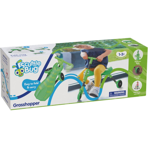 Scuttlebug 3 Wheel Foldable Ride-On GRASSHOPPER TRIKE 1