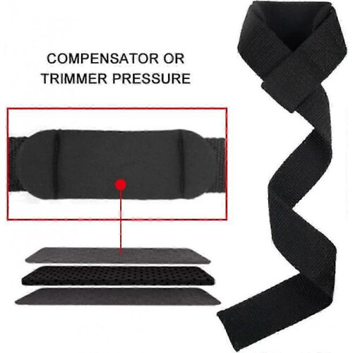 Pulling Aids for Strength Training Deadlift Straps, Pulling Aids (Padded) 2