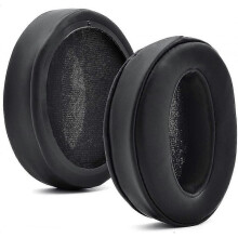(PU Leather Black) 1 Pair Earpads Cushion Compatible With Sennheiser Hd 4.50bt, 4.50btnc, Hd 4.40bt Bluetooth Headphones