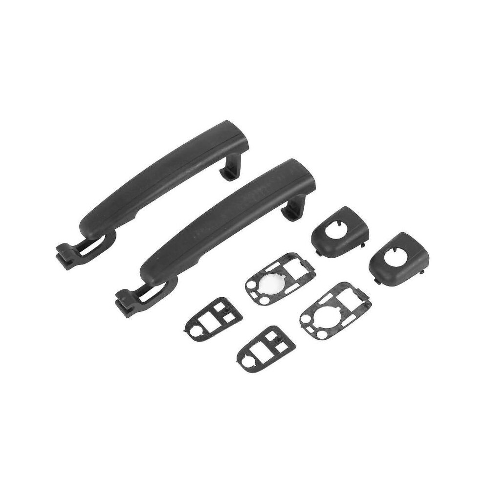 2Pcs Front Door Handles For 307 2001 2002 2003 2004 2005 2006 2007 For C2 2003-2007 C3 2002-2009 5004229719465
