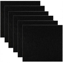 6 Pcs Replacement Filter for Cat Litter Box Square Shape Carbon Filters for Hooded Cat Litter Tray Toilet Litter Pans Replacement Filters Odor Filters