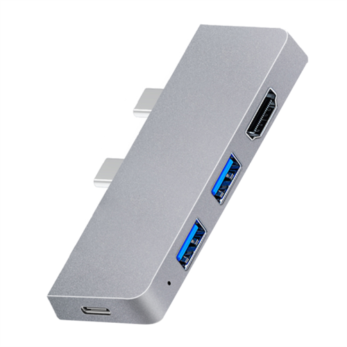 För Pro 8 USB C-hubb, 4K - kompatibel adapter + läsare 2
