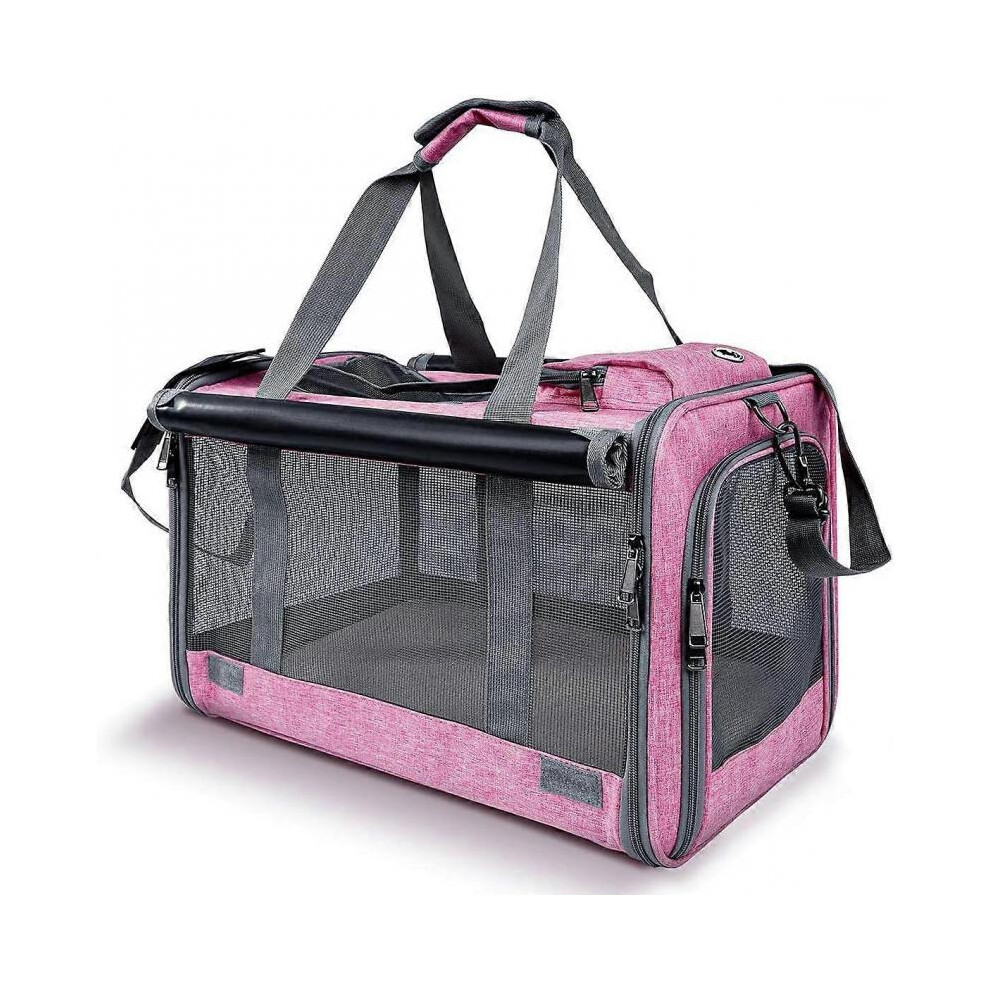 Pet Carrier for Large and Medium Cats, Big Medium Cats and Puppy Dog Carriers Cat Carriers, Pet Privacy Protection Travel Carrier