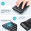 Wireless Bluetooth Numeric Keypad, 22-Keys Portable Slim Numeric Pad 7