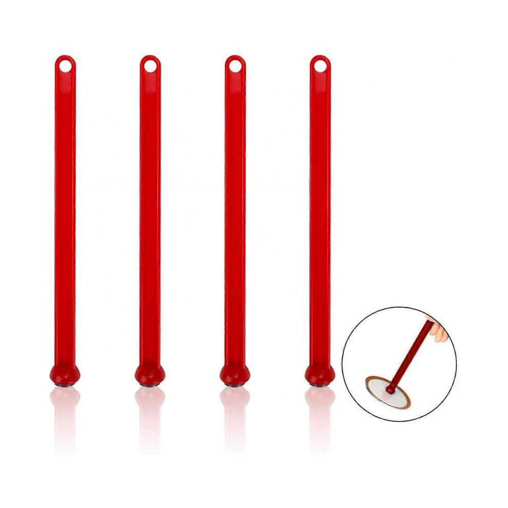 4 Pcs Lid Lifters-Magnetic Canning Jar Lid Wands&Canning Lid Lifter&Canner Lid Wand-Canning Supplies Starter Kit