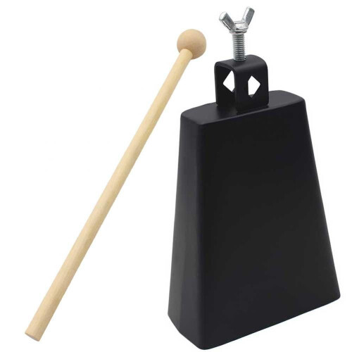 Καμπάνα Percussion, Πλαστική Καμπάνα, 6 Ίντσες Μεταλλική Καμπάνα με Λαβή