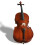 Full Side 4/4 Spruce Panel Cello Tiger pattern process w/ Bag Bow Rosin Bridge Strings 9