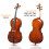 Full Side 4/4 Spruce Panel Cello Tiger pattern process w/ Bag Bow Rosin Bridge Strings 7