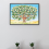 Affiche généalogique vierge à remplir, tableau d'ascendance, A 7