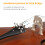 Full Side 4/4 Spruce Panel Cello Tiger pattern process w/ Bag Bow Rosin Bridge Strings 3