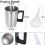Car Headlight Atomizing Cup Car Headlight Lens Restoration Kit 6