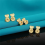 3-Pairs Earring Backs,Earring Backs Lifter (Gold) 5