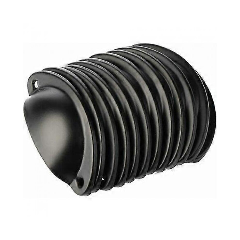 12 pc Vintage Shell Knobs for Kitchen Cabinet Drawers, Curved Iron Vintage Cabinet Door Knobs 8.2cm x 3.5cm Black