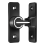 Barn Door Lock Hardware, 90 Degree Heavy Duty Gate Latches 1 Pack 7
