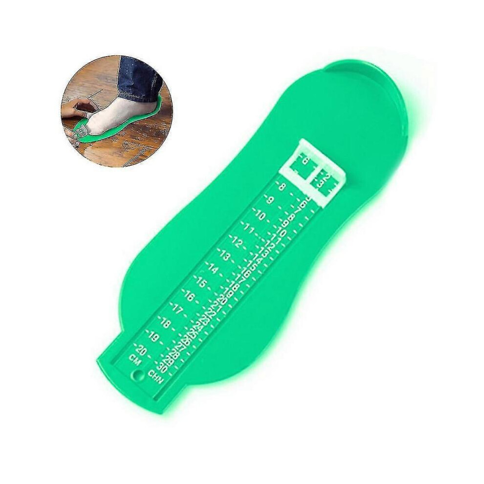 Foot Measuring Device For Kids, For Buy Shoes Online Blue/Green/Yellow