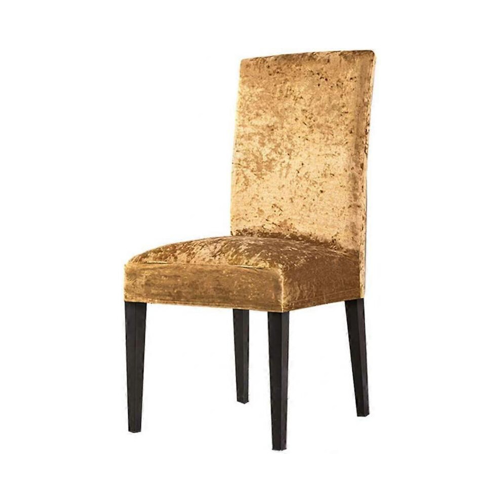 Thick Velvet Chair Cover Dining Chair Slipcover Elastic Stretch Chair Cover Case