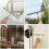 Shower Squeegee Stainless Steel Window Squeegee with Suction Cup Holder 4