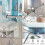Shower Squeegee Stainless Steel Window Squeegee with Suction Cup Holder 3