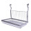 Stainless Steel Folding Hanging Dish Rack Draining Bowl Rack Plates 7