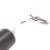 E27 Ceramic Base Socket Adapter metal Lamp Holder With Wire Black 7