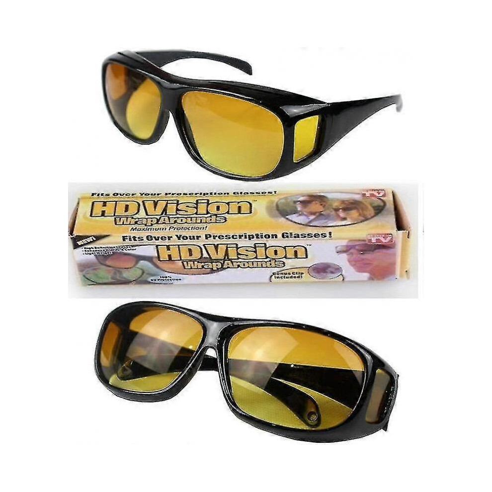 Night Vision Night Driving Glasses Uv Windproof